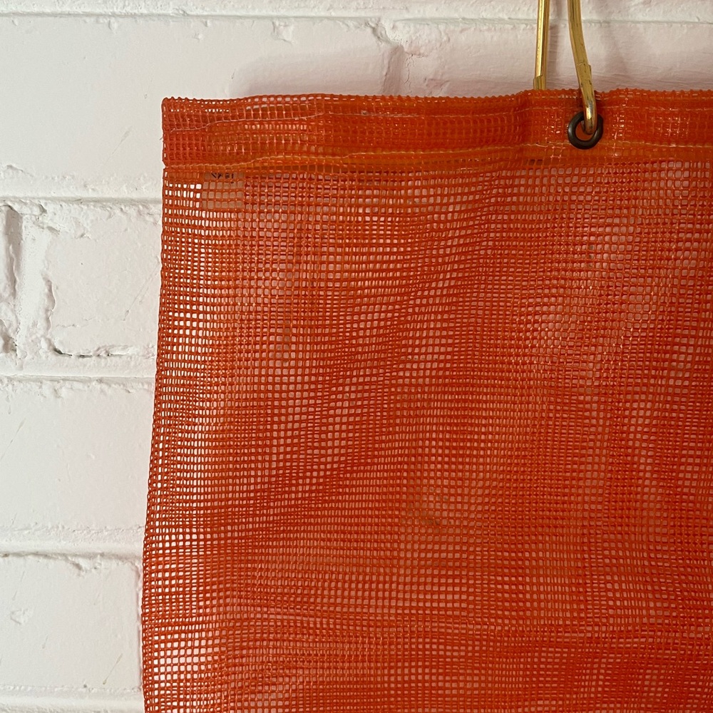Vintage Plastic Mesh Shopping Bag Gem